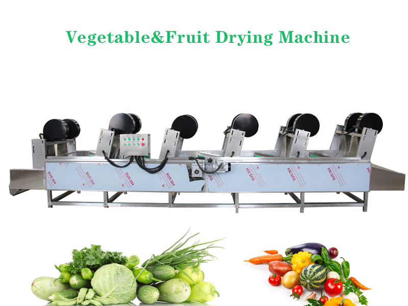 industrial SUS304 stainless steel fruit and vegetable air drying machine